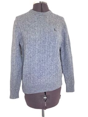 Jack Wills Merino Wool Cable Knit Sweater M